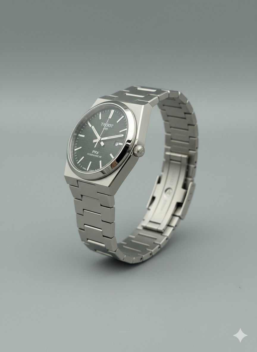 Tissot PRX Powermatic 80 – Green Dial Edition