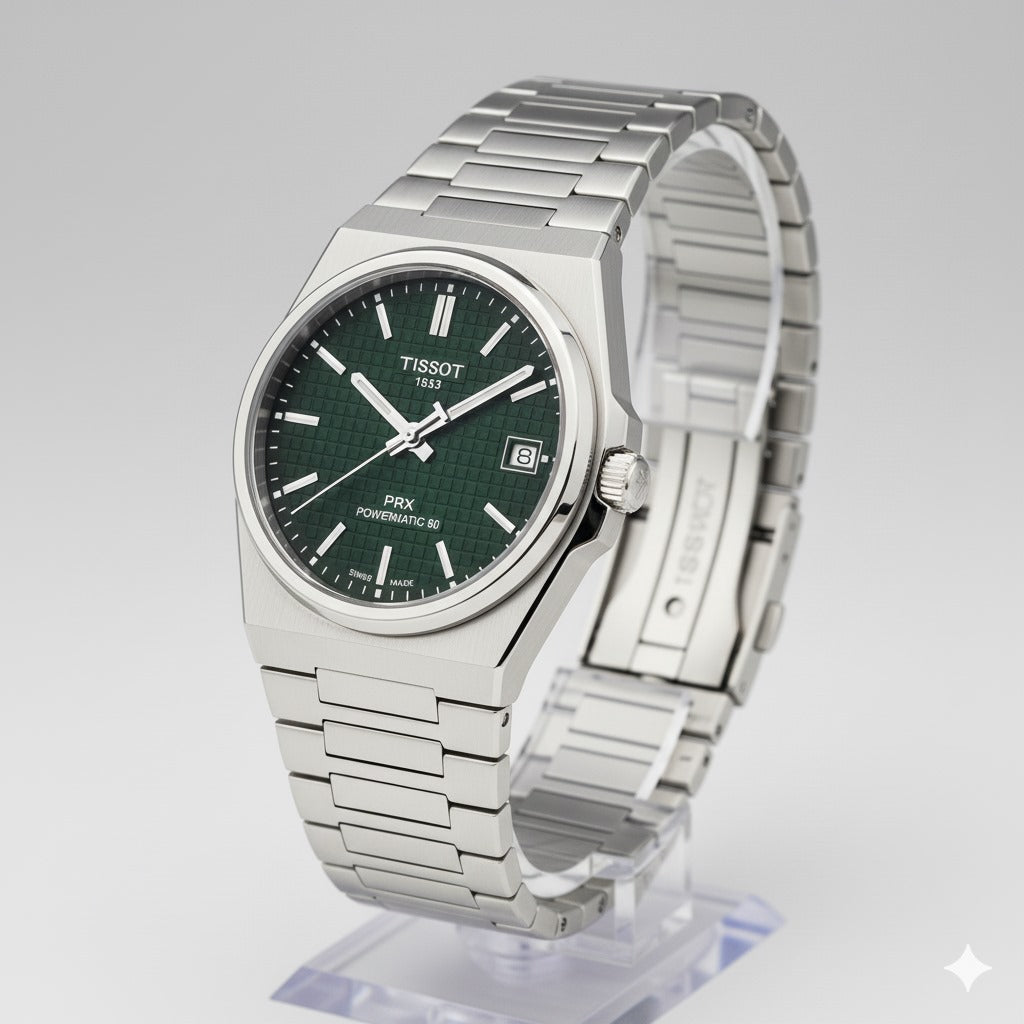 Tissot PRX Powermatic 80 – Green Dial Edition